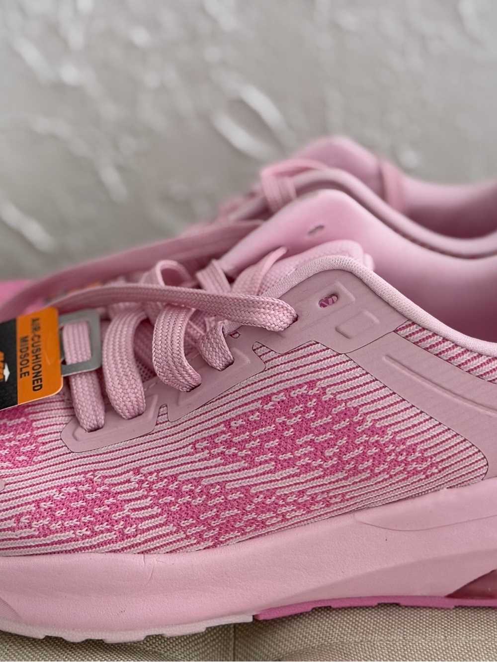 Avia Pink Women's Air-Cushioned Athletic Sneakers - Picture 2 of 6
